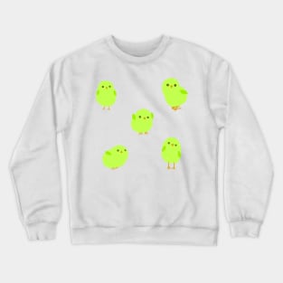 Guess Who Soggy Chick Sticker Pack (Green) Crewneck Sweatshirt